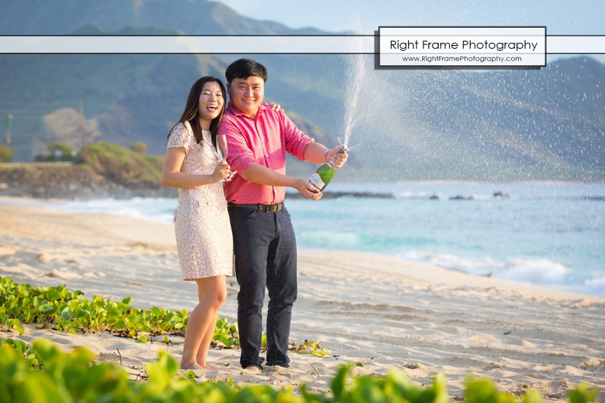 ENGAGEMENT PHOTOGRAPHY in Hawaii Oahu