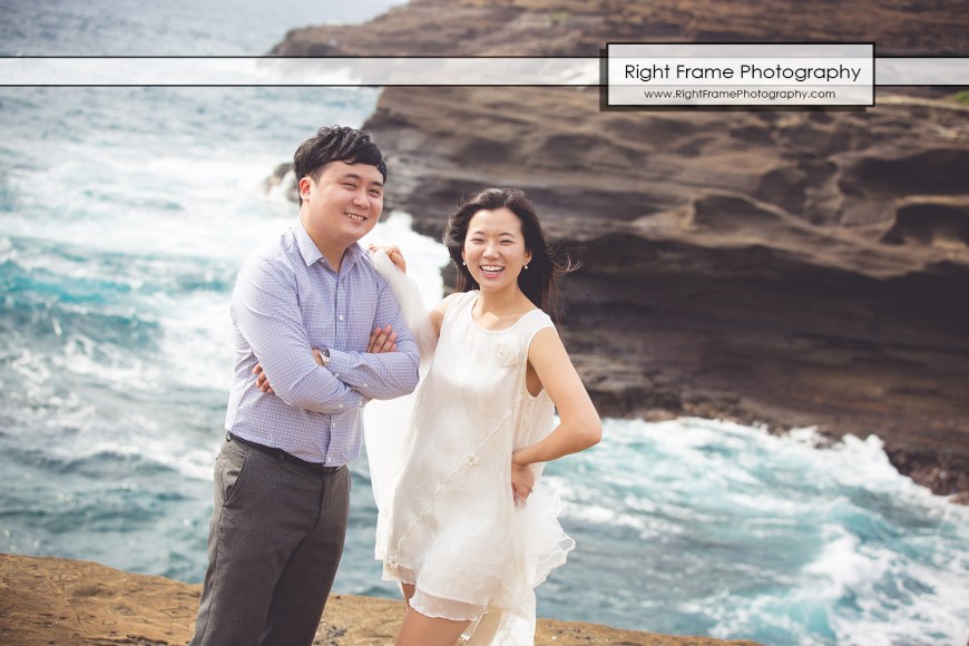 ENGAGEMENT PHOTOGRAPHY in Hawaii Oahu
