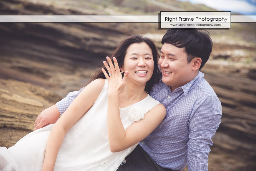 ENGAGEMENT PHOTOGRAPHY in Hawaii Oahu