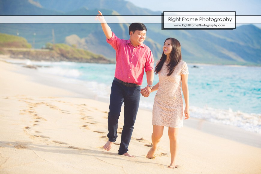 ENGAGEMENT PHOTOGRAPHY in Hawaii Oahu