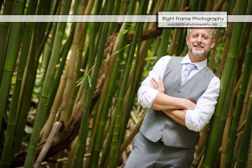 Oahu Bamboo Forest Wedding Photos