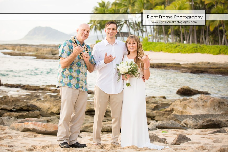 Ko Olina Beach Weddings Secret Beach Oahu Hawaii