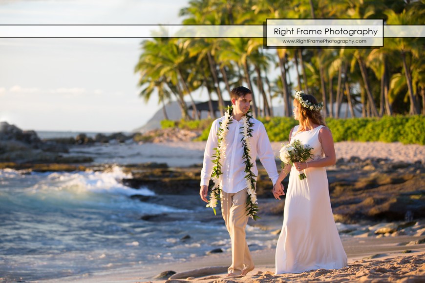 Ko Olina Beach Weddings Secret Beach Oahu Hawaii