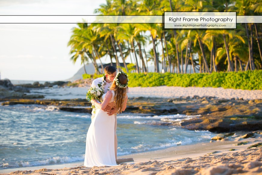 Ko Olina Beach Weddings Secret Beach Oahu Hawaii