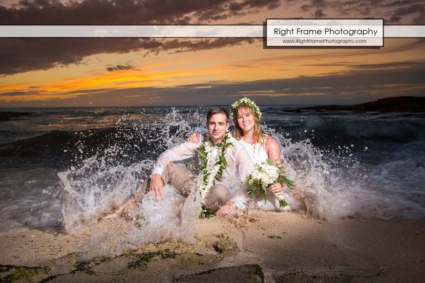 Ko Olina Beach Weddings Secret Beach Oahu Hawaii