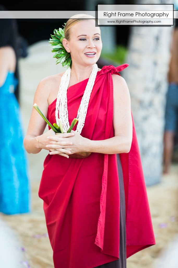 Vow Renewal Waikiki Beach Outrigger Reef Beach
