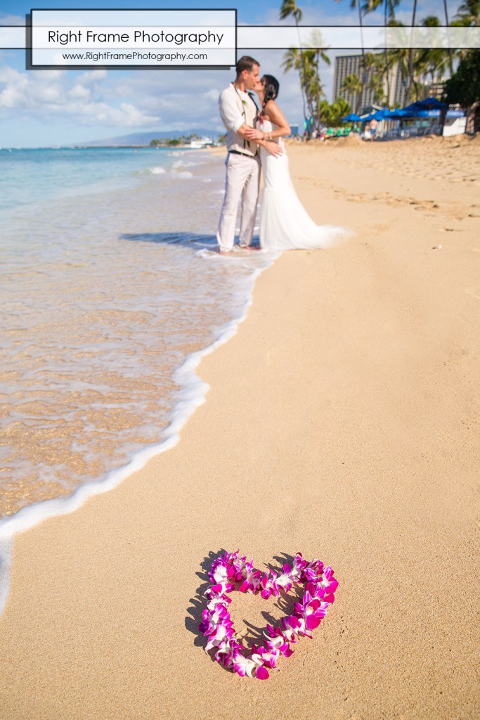 Vow Renewal Waikiki Beach Outrigger Reef Beach