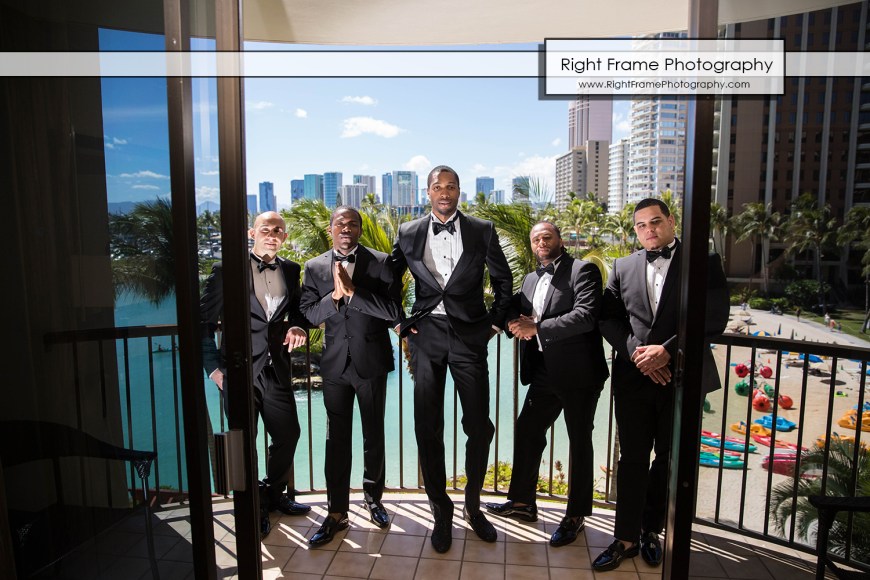 Waikiki Wedding Reception Rainbow Suite HILTON HAWAIIAN VILLAGE HOTEL