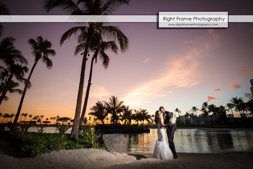 Waikiki Wedding Reception Rainbow Suite HILTON HAWAIIAN VILLAGE HOTEL