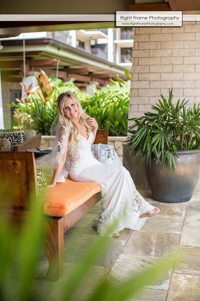 JUST MARRIED at the PARADISE COVE LUAU VENUE wedding location The Point KoOlina Oahu