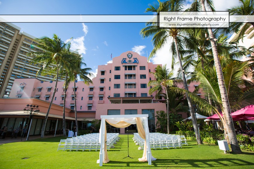 Royal Hawaiian Wedding Venue
