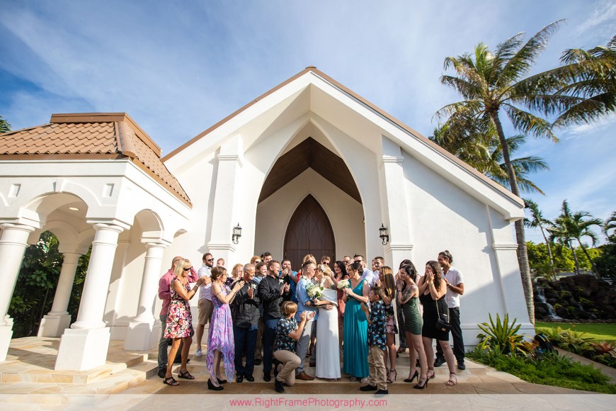 Wedding in Waikiki ANELA GARDEN CHAPEL
