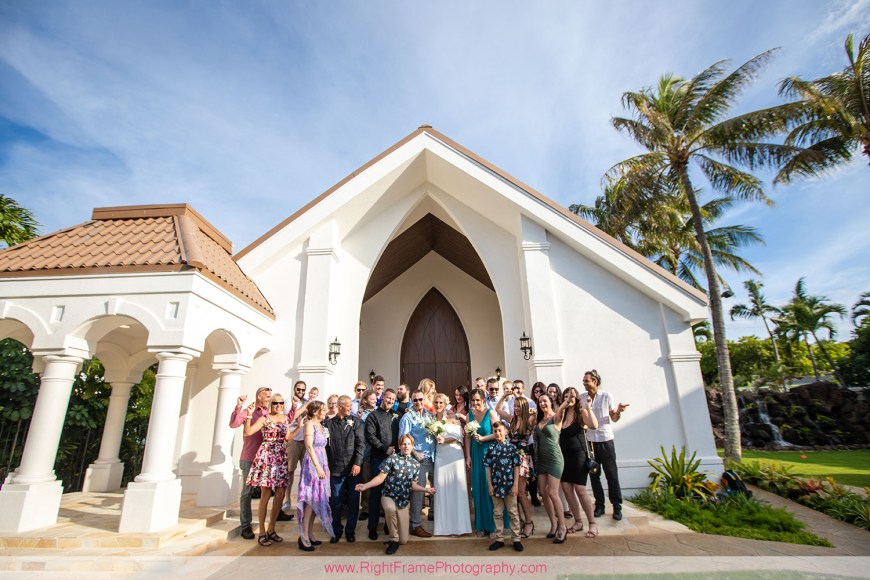 Wedding in Waikiki ANELA GARDEN CHAPEL