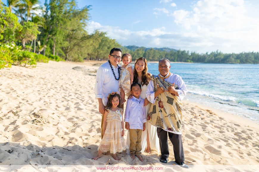 Wedding Vow Photography in Oahu Turtle Bay Resort