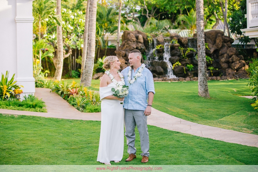 Wedding in Waikiki ANELA GARDEN CHAPEL