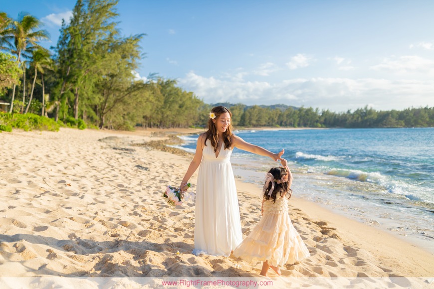 Wedding Vow Photography in Oahu Turtle Bay Resort