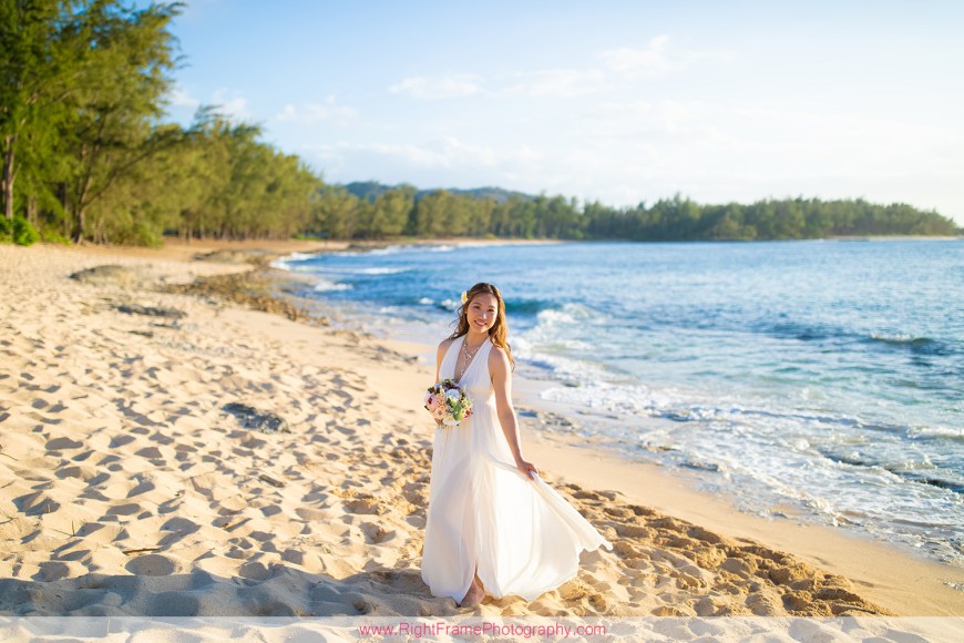 Wedding Vow Photography in Oahu Turtle Bay Resort