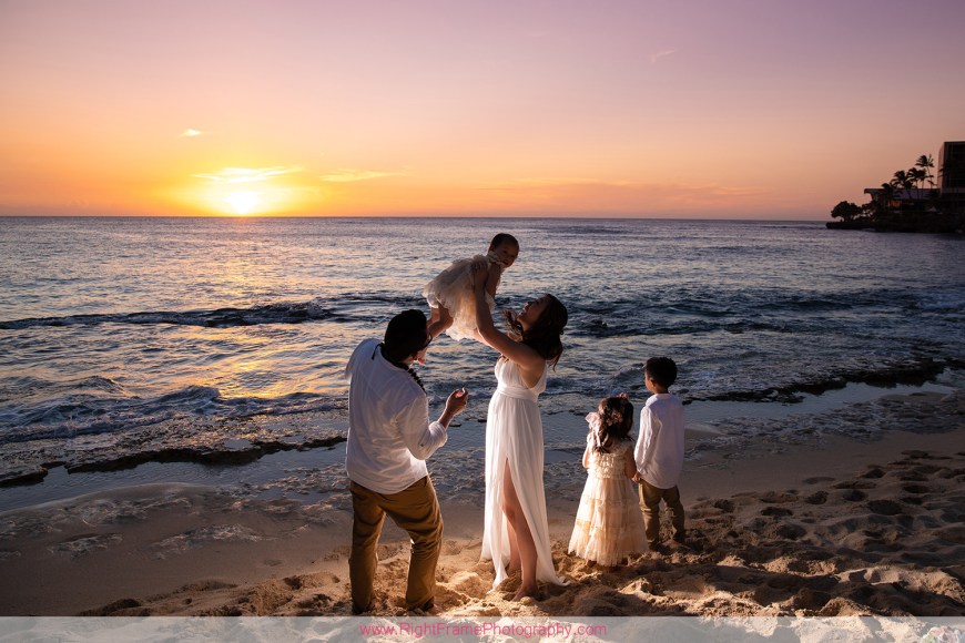 Wedding Vow Photography in Oahu Turtle Bay Resort