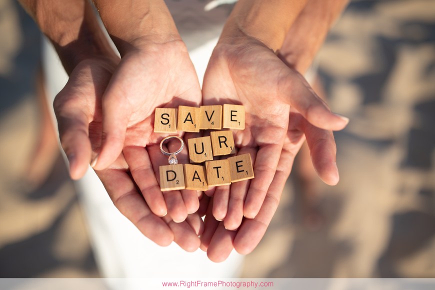 Sunset engagement photoshoot at Yokohama Beach Hawaii
