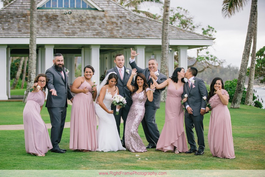 Turtle Bay Resort Hawaii Wedding Photographer