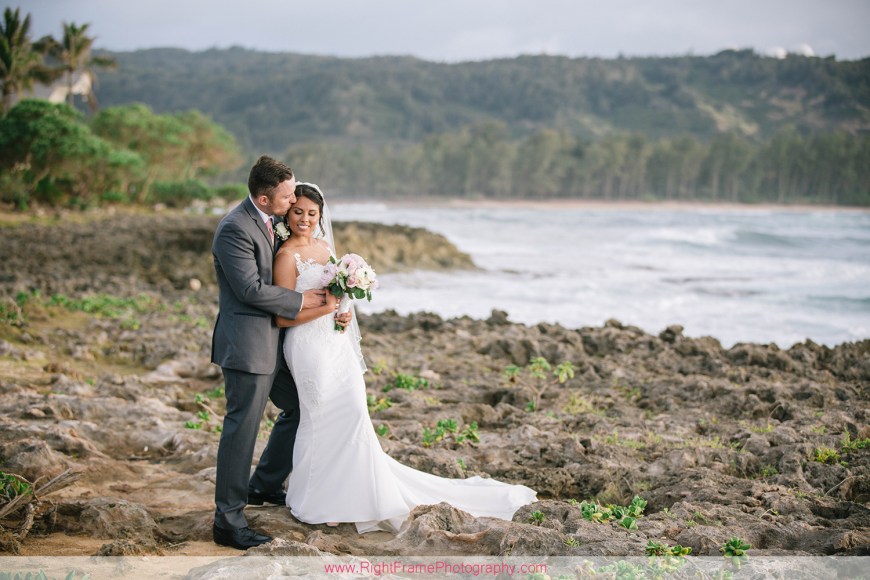 Turtle Bay Resort Hawaii Wedding Photographer