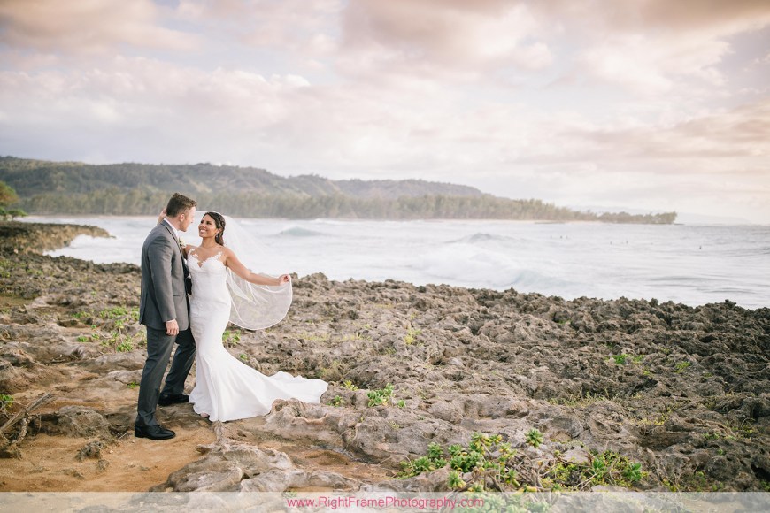 Turtle Bay Resort Hawaii Wedding Photographer