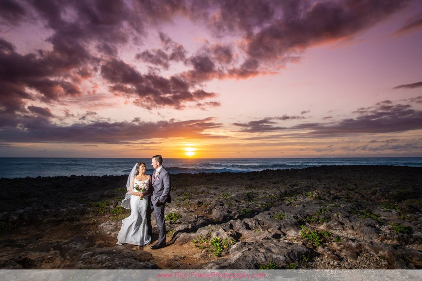 Turtle Bay Resort Hawaii Wedding Photographer