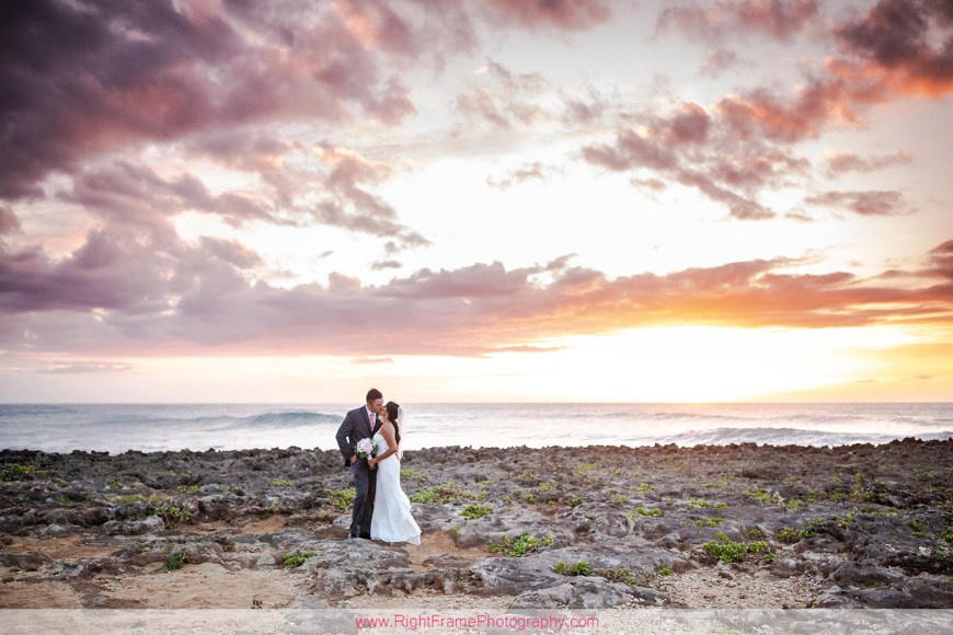 Turtle Bay Resort Hawaii Wedding Photographer